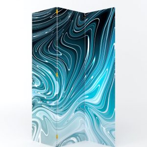 BIOMBO ONDAS AZULES