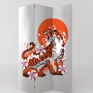 BIOMBO TIGRE FLOR DE CEREZO