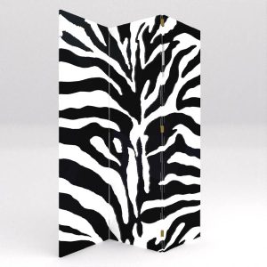 BIOMBO TEXTURA ZEBRA