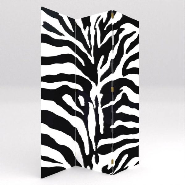 BIOMBO TEXTURA ZEBRA