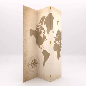 BIOMBOS MAPA VINTAGE